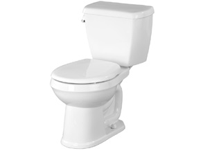 Gerber Avalanche 15&quot; Round Toilet Bowl - White