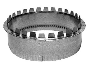 14&quot; Crimped Take-Off Collar