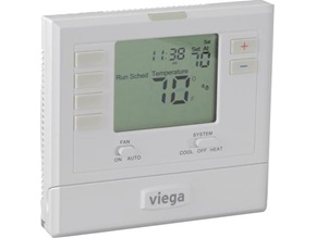 Viega thermostat heat/cool programmable 