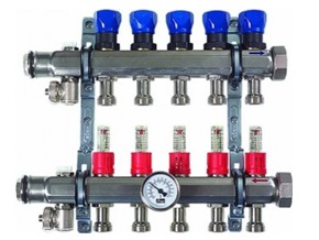 Viega 10 Port Stainless Manifold Assembly