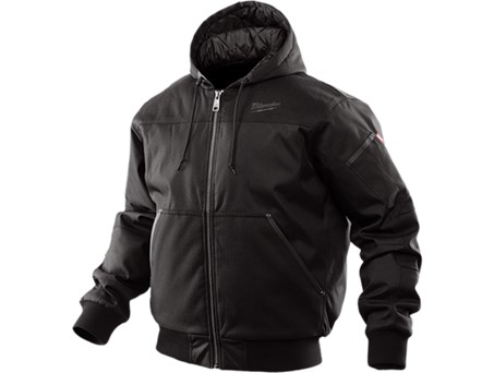 Milwaukee Black Gridiron Hooded Jacket - XL