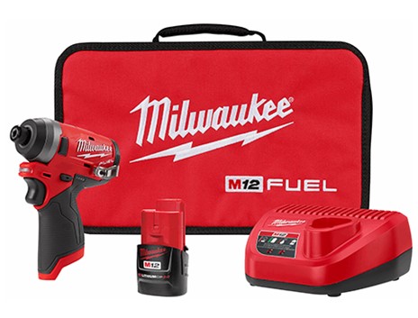 Milwaukee M12 FUEL 1/4&quot; Hex  Impact Driver Kit