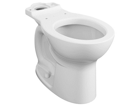 Cadet Pro Right Height Round Front Toilet Bowl White