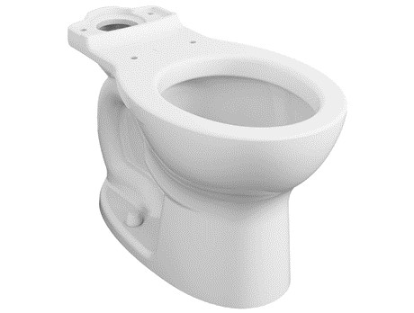 Cadet Pro Round Front Toilet Bowl White