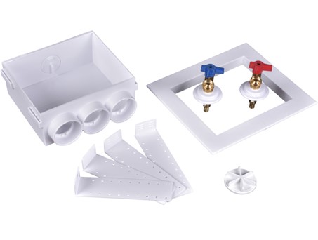 Oatey QuadTro 1/4 Turn Washer
Box (pex)