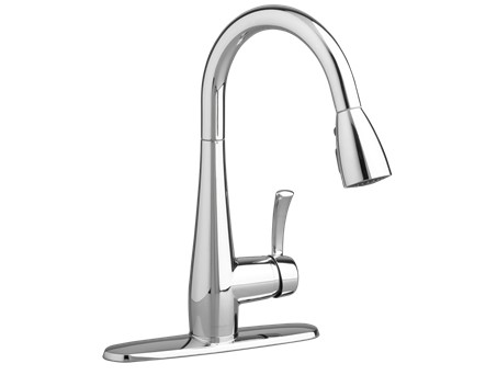 Quince High-Arc 1 Handle Pull  Down Kitchen Faucet