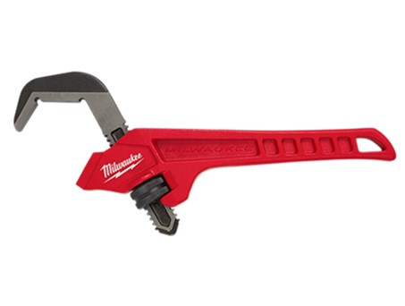 Milwaukee Steel Offset Hex  Pipe Wrench