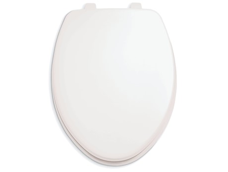 Laurel Elongated Toilet Seat w/ Cover White
