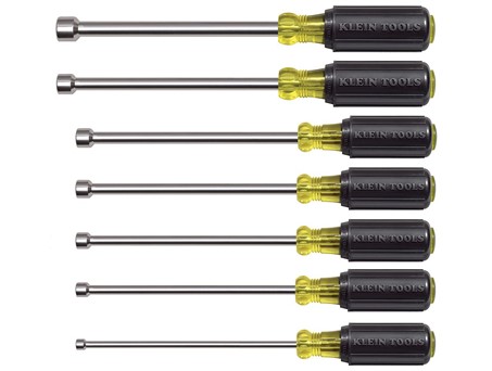 Klein Nut Driver Set, Magnetic Nut Drivers, 6-Inch