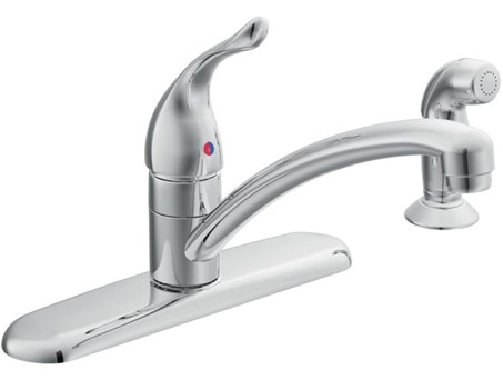 Moen Chateau One Handle Kitchen Faucet (with Spray)