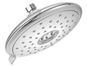 Spectra 7&quot; 4-Function Showerhead, Polished Chrome