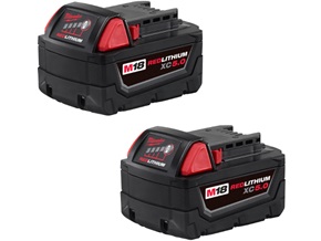 Product 48-11-1852: Milwaukee M18 REDLITHIUM XC 5.0 Extended Capacity Battery