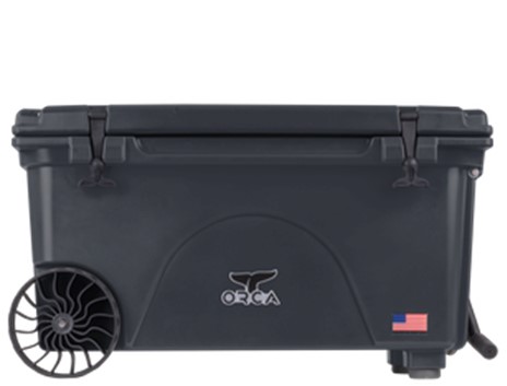 Product ORCCH065W: ORCA 65 Qt Charcoal Wheeled  Cooler