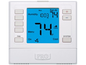 PRO1 T-Stat 5+1+1 or non-programmable, 3h/2c with