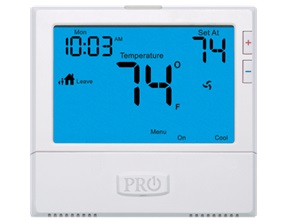 PRO1 T-Stat 5+1+1 or 7D or
non-programmable 3H/2C
universal