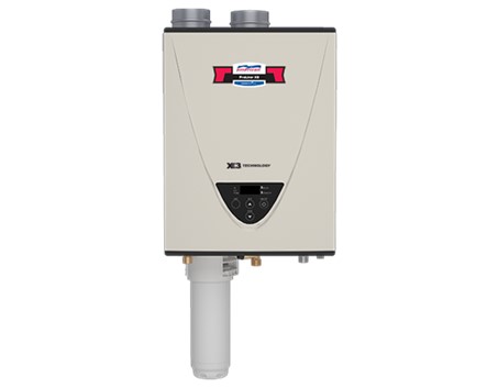 175-180k NG Indoor Tankless  Water Heater with X3 Scale 