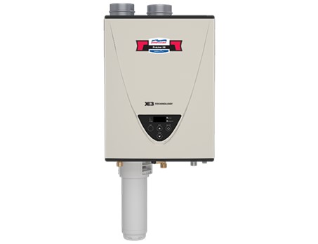 199k LP Indoor Tankless Water  Heater with X3 Scale 