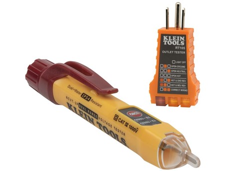 Product NCVT2PKIT: Klein Dual Range Non-Contact Voltage Tester with