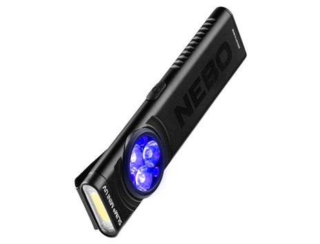 Product NEB-POC-1005: Slim Mini UV Rechargeable  Pocket Light