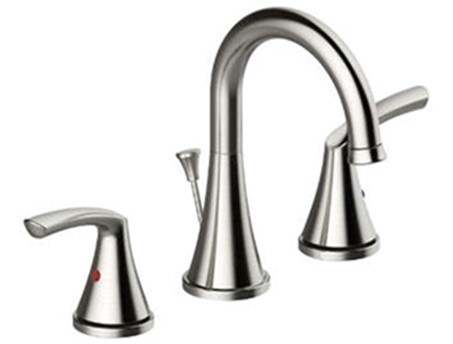 OmniPro Angelic Widespread  Lavatory Faucet Brushed Nickel