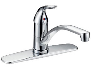 OmniPro Single Handle Chrome  Kitchen Faucet 1 or 3 Hole 