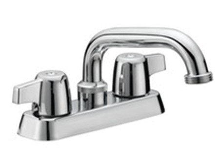 OmniPro 4&quot; Centers Laundry  Tray Faucet w/ 6&quot; Spout and 