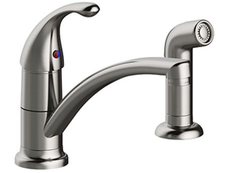 OmniPro One Handle Kitchen  Faucet w/ Side Spray SRS 